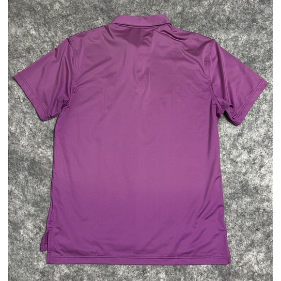 Peter Millar Summer Comfort Polo Shirt Men L Purple Performance Golf - Picture 3 of 13